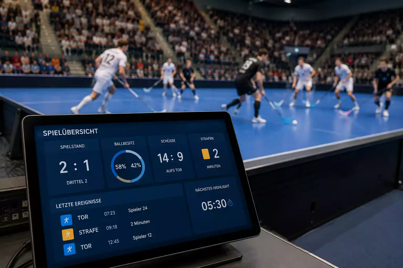 Übersicht der Wettmärkte zu einem Spiel der von einem Sponsor benannten Liga