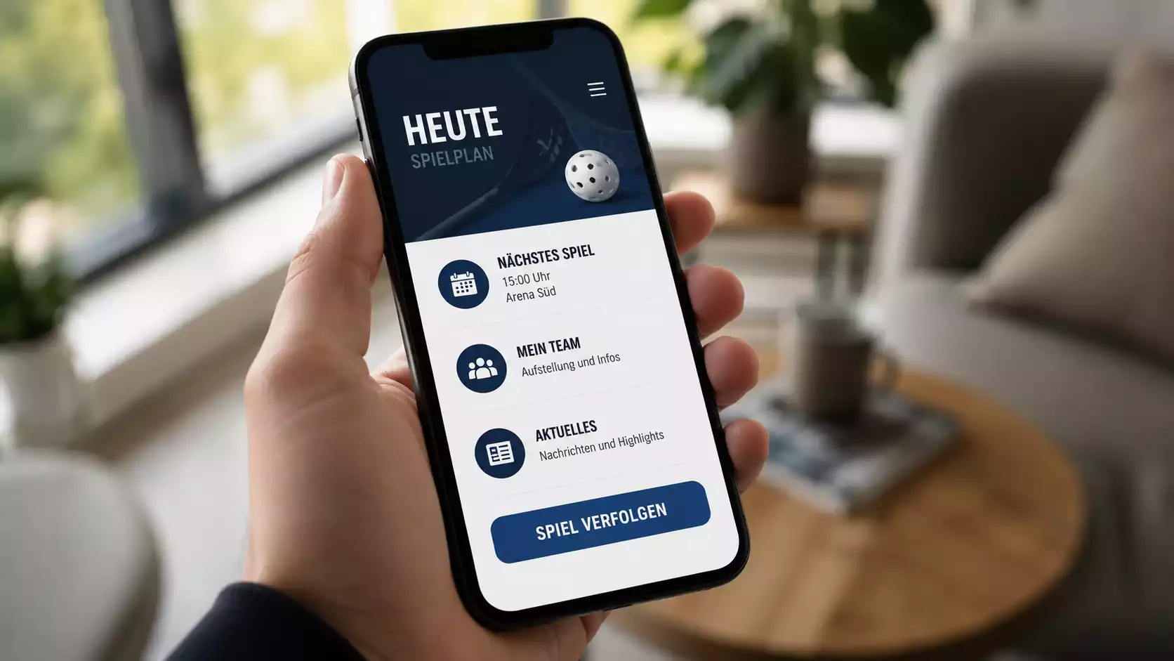 Person nutzt am Smartphone das legale Sportwetten-Angebot in der Schweiz