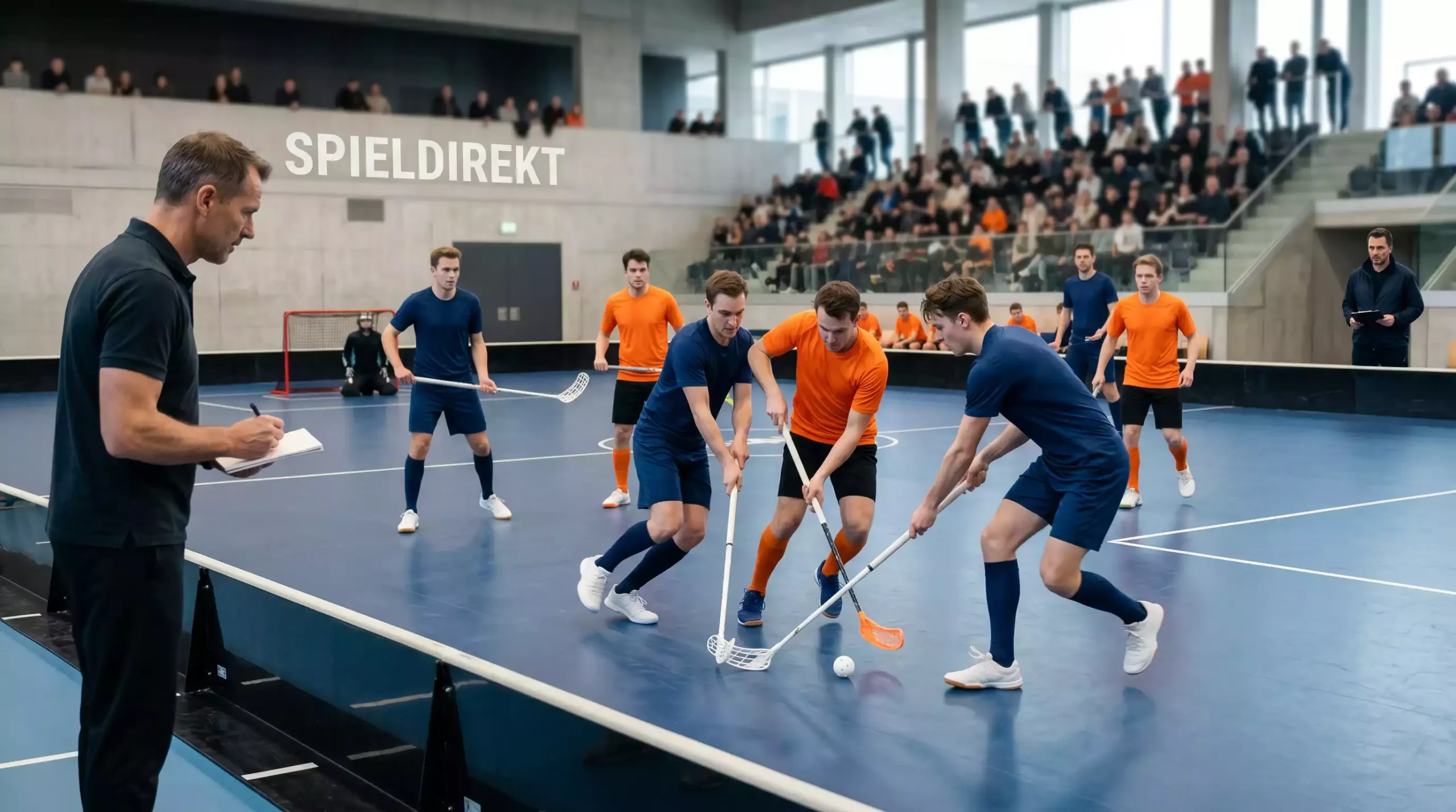 Gegenüberstellung der bisherigen Duelle zweier Unihockey-Mannschaften am Bildschirm