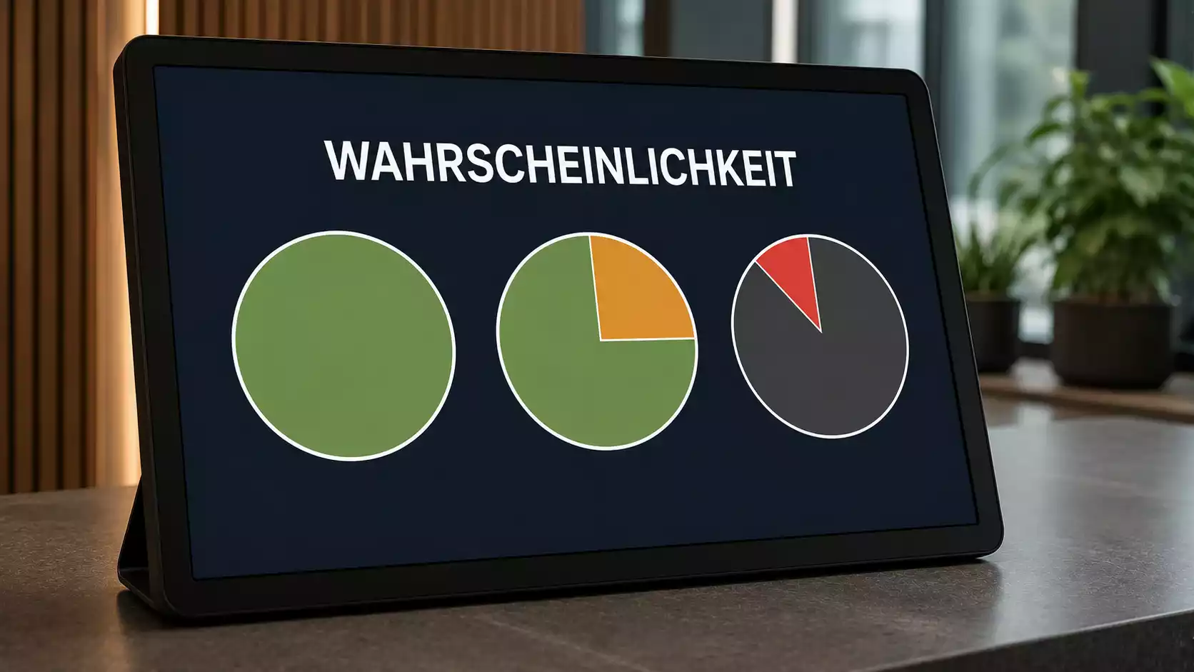 Schlichte Darstellung der in einer Quote enthaltenen Wahrscheinlichkeit